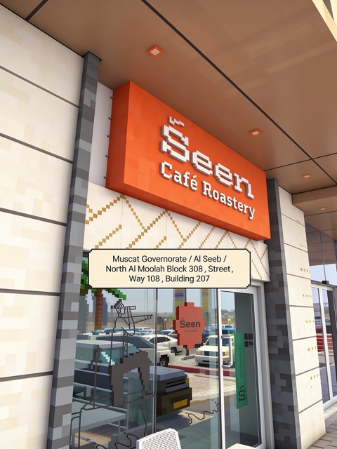 Storefront signage render